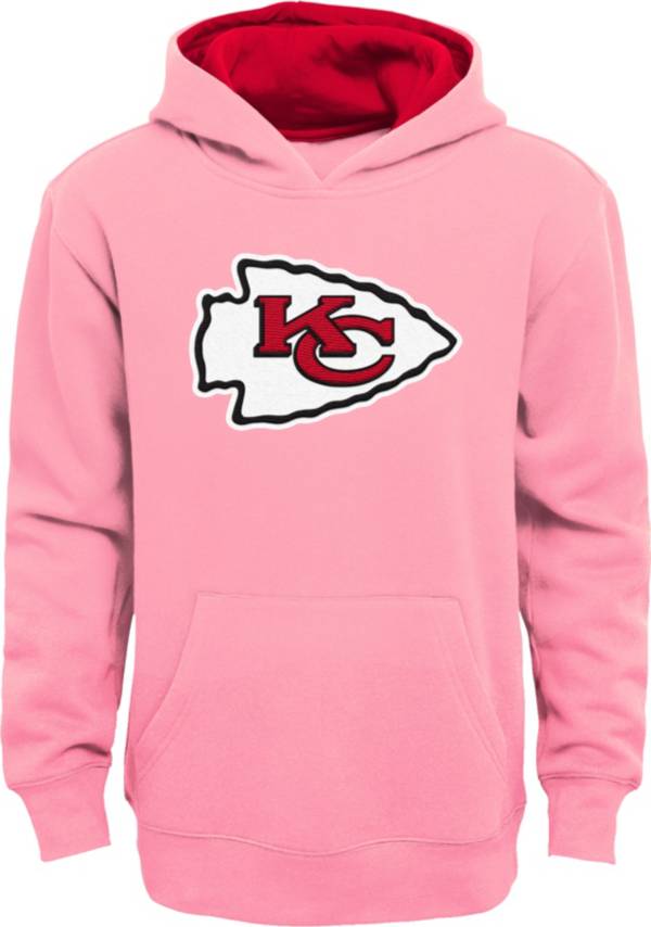 Youth Yellow Kansas City Chiefs Fan Gear Prime Pullover Hoodie