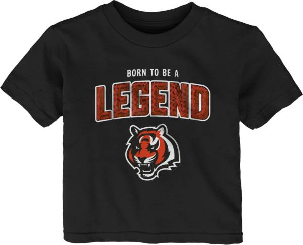 NFL Team Apparel Infant's Cincinnati Bengals Black Born 2 Be T-Shirt