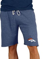 Denver Broncos Youth Super French Terry Shorts - Navy