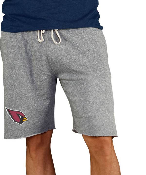 NFL Team Apparel Men's Arizona Cardinals Grey Mainstream Terry Shorts product image