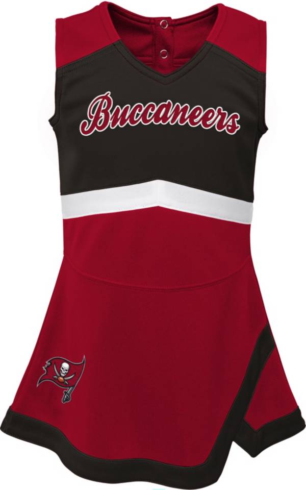 NFL Team Apparel Toddler Tampa Bay Buccaneers Cheer Dress