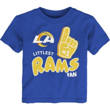 sorry, NFL Team Apparel Little Kid's Los Angeles Rams Royal Lil' Fan T-Shirt is currently out of stock