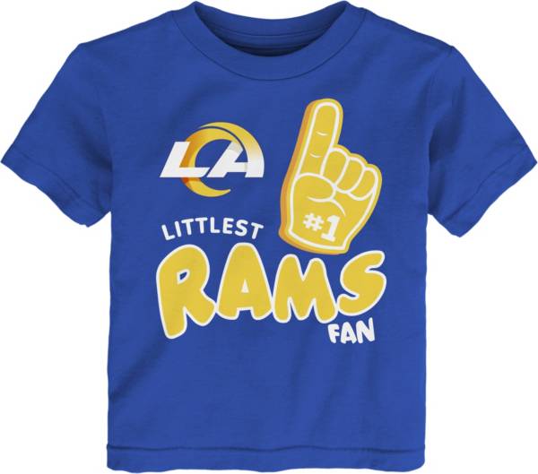 NFL Team Apparel Little Kid's Los Angeles Rams Royal Lil' Fan T-Shirt