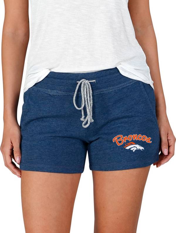 Dick's Sporting Goods Concepts Sport Women's Denver Broncos Mainstream Navy  Shorts