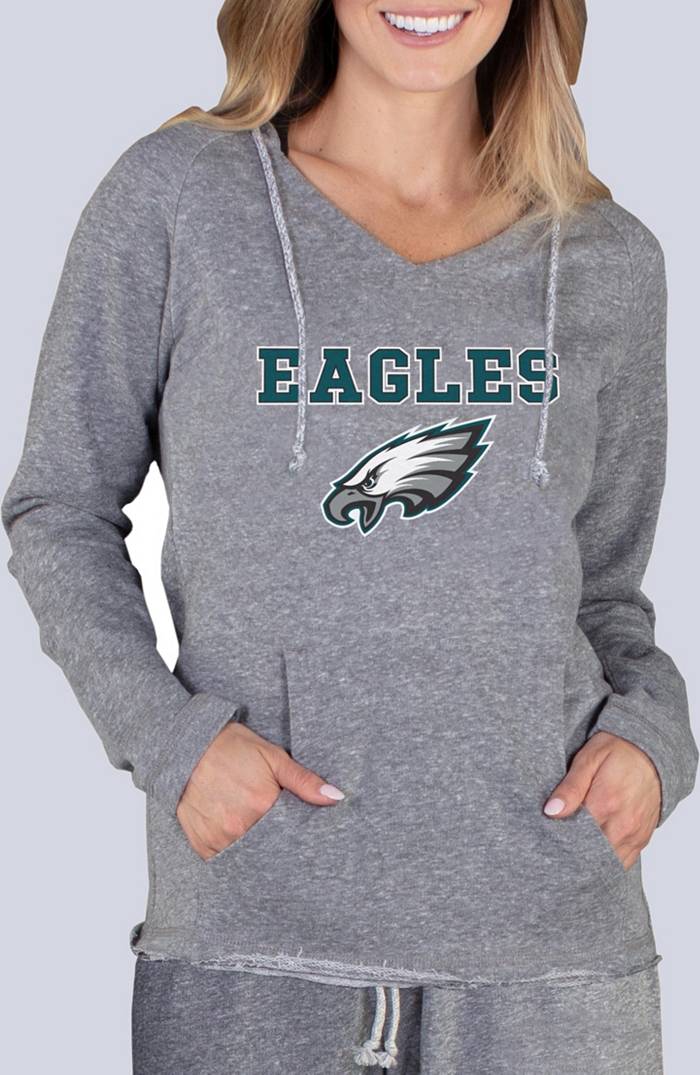 Concepts Sport Women's Philadelphia Eagles Mainstream Grey Hoodie