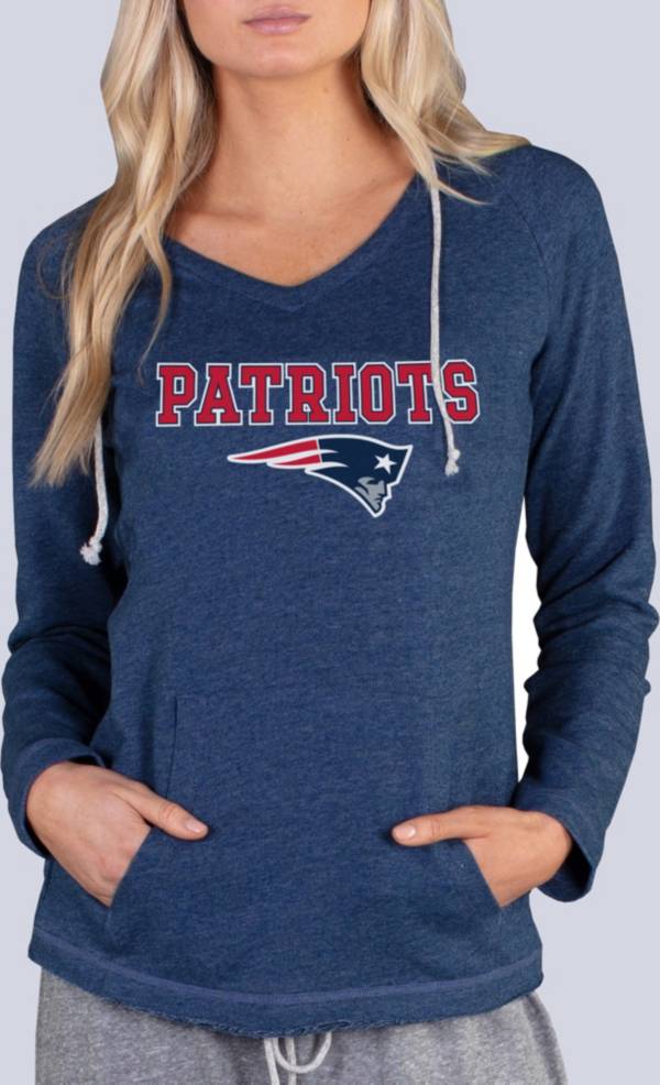 Concepts Sport Women's New England Patriots Mainstream Navy Hoodie product image