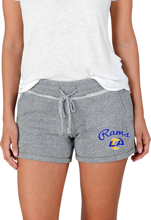 Los Angeles Rams Women's Crew With Pocket, Heather Gray