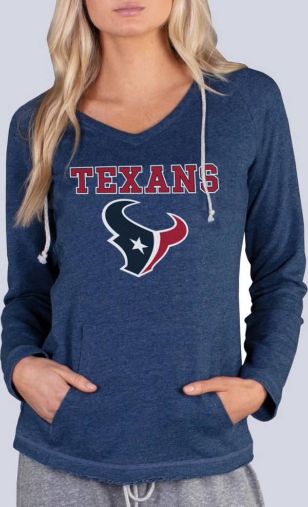 Concepts Sport Women's Houston Texans Mainstream Navy Hoodie product image