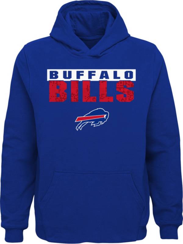 Outerstuff Youth Buffalo Bills Bar Code Royal Hoodie