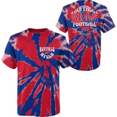 sorry, NFL Team Apparel Youth Buffalo Bills Pennant Tie Dye T-Shirt is currently out of stock