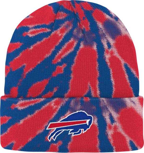 NFL Team Apparel Youth Buffalo Bills Tie Dye Knit