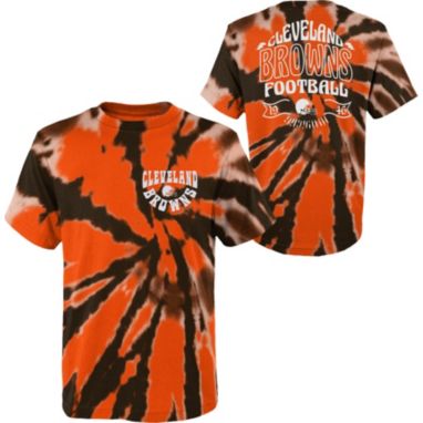 sorry, NFL Team Apparel Youth Cleveland Browns Pennant Tie Dye T-Shirt is currently out of stock