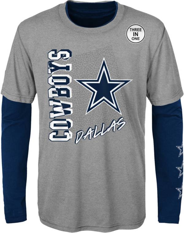NFL Team Apparel Boys' Dallas Cowboys Combo 3-in-1 Shirt product image