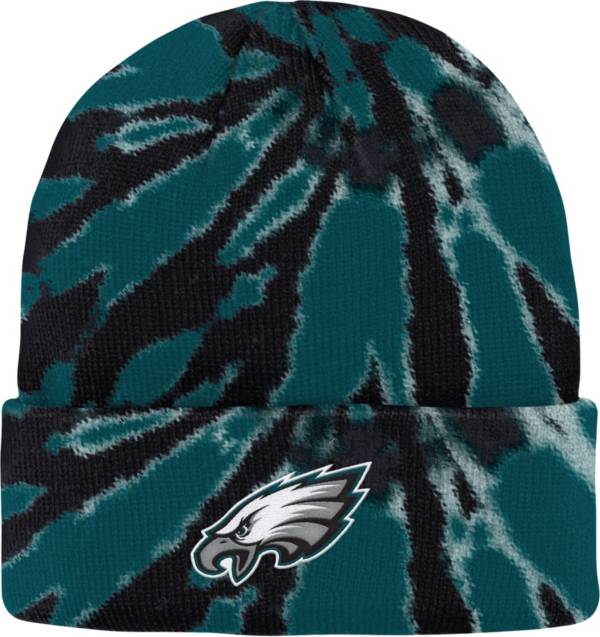NFL Team Apparel Youth Philadelphia Eagles Tie Dye Knit product image