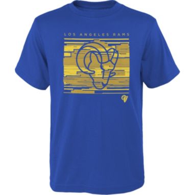sorry, NFL Team Apparel Youth Los Angeles Rams Scatter Royal T-Shirt is currently out of stock