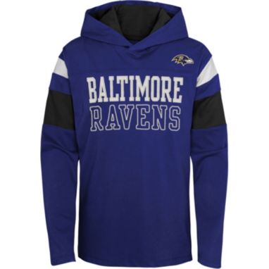 sorry, NFL Team Apparel Youth Baltimore Ravens Purple Glory Days Pullover Hoodie is currently out of stock