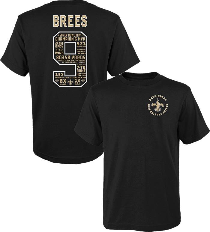 Limited Edition Drew Brees Jersey Style Shirt, GOAT 9, Nola, New