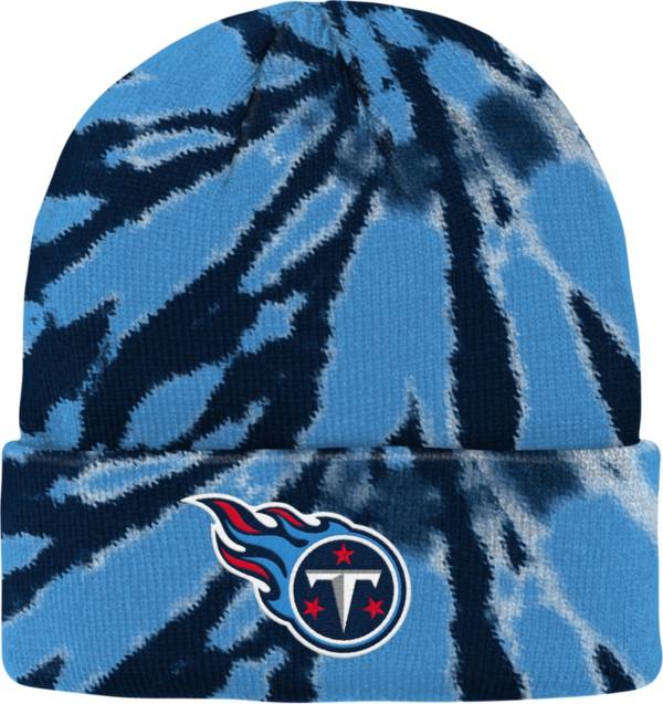 NFL Team Apparel Youth Tennessee Titans Tie Dye Knit