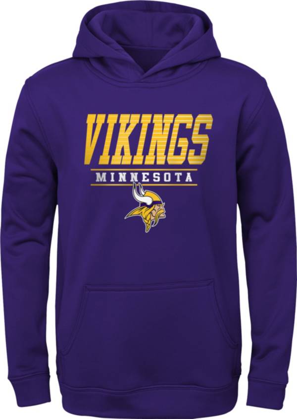 NFL Team Apparel Youth Minnesota Vikings Win Streak Purple Hoodie product image