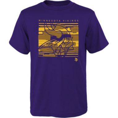 sorry, NFL Team Apparel Youth Minnesota Vikings Scatter Purple T-Shirt is currently out of stock
