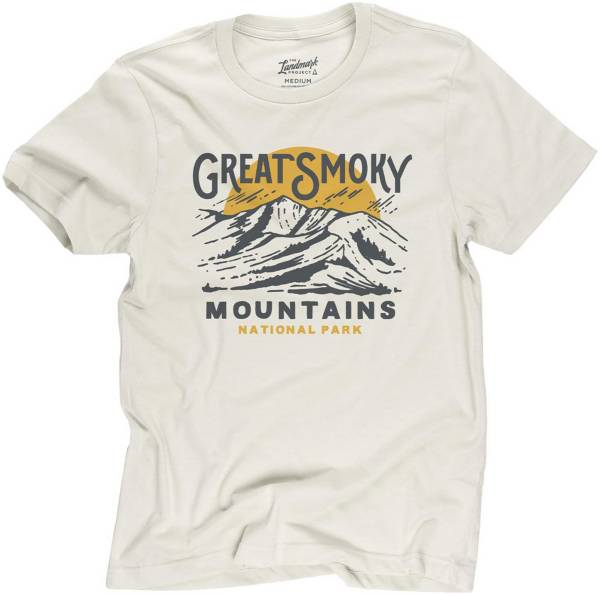 The Landmark Project Adult Smoky Mountain Sunrise Short Sleeve Graphic T-Shirt product image