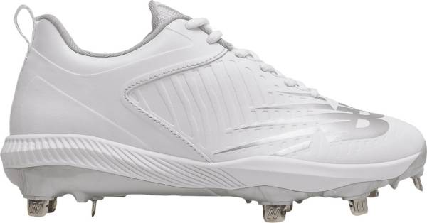 New Balance SPVELO N1 White/Navy Women's Softball Cleat