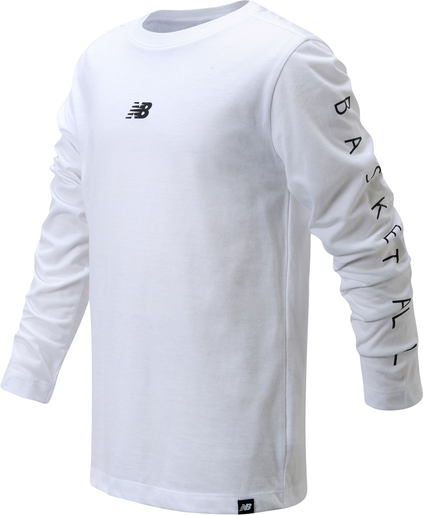 New Balance Boys' Long Sleeve Logo T-Shirt product image