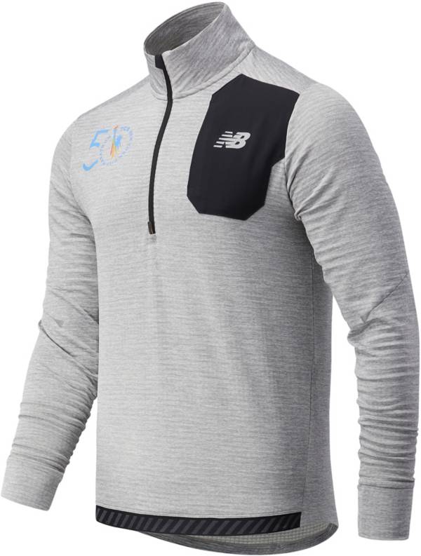 New Balance Men's NYC Marathon Impact Run Grid ½ Zip Shirt