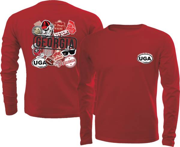 NEW Women's Georgia Bulldogs Longsleeve Shirt -S- Football UGA Champions