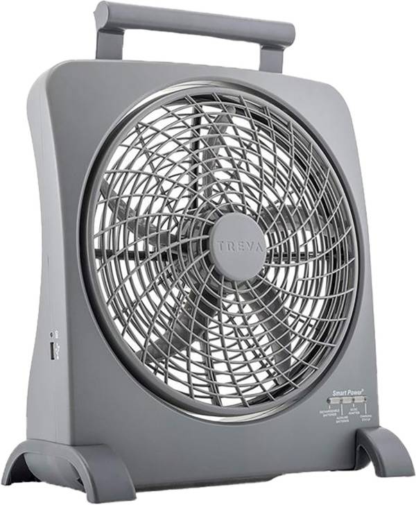 O2Cool Treva 10 In. Smart Power Portable Fan
