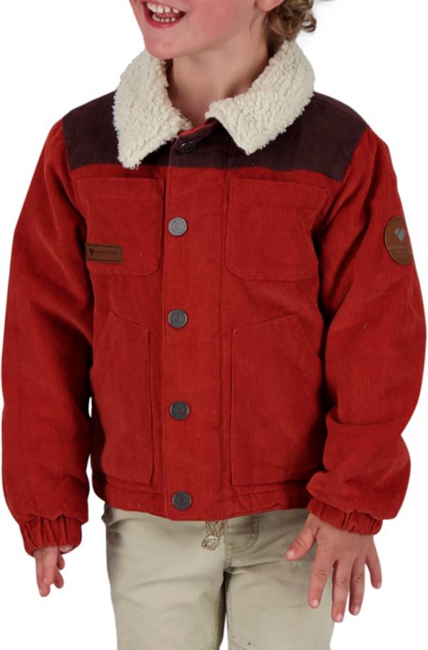 100% cotton corduroy and Sherpa fleece