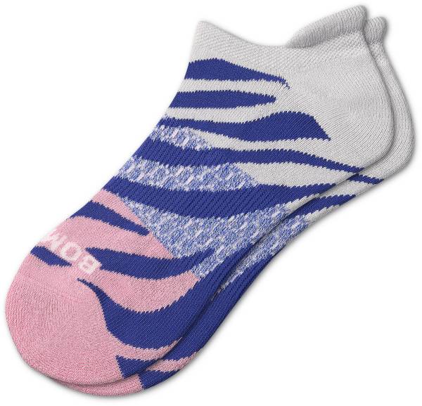 Bombas Women's Zebra Triblock Ankle Sock product image