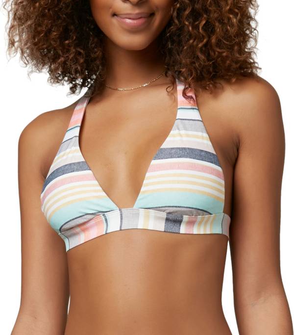 O'Neill Women's Cocoa Cruz Stripe Bikini Top