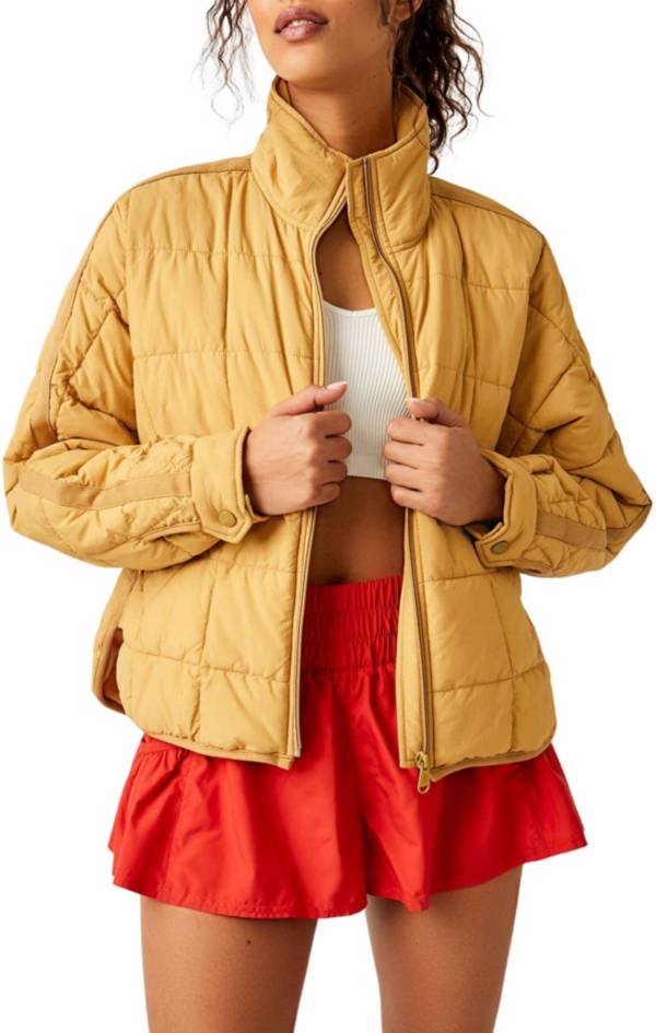 Ladies mustard best sale puffer jacket