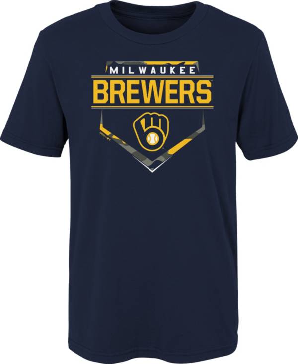 Outerstuff Youth Milwaukee Brewers Navy Eat My Dust T-Shirt