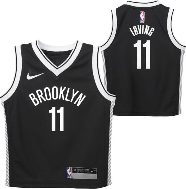 Outerstuff Little Kids' Brooklyn Nets Kyrie Irving #11 Black Swingman Jersey product image