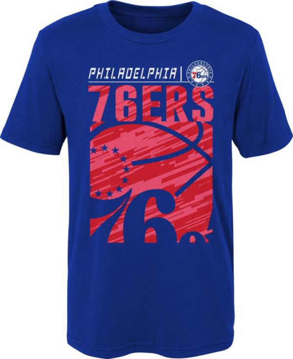 Outerstuff Little Kids' Philadelphia 76ers Blue T-Shirt