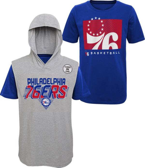 Outerstuff Little Boy's Philadelphia 76ers Blue Rad 3-in-1 T-Shirt product image