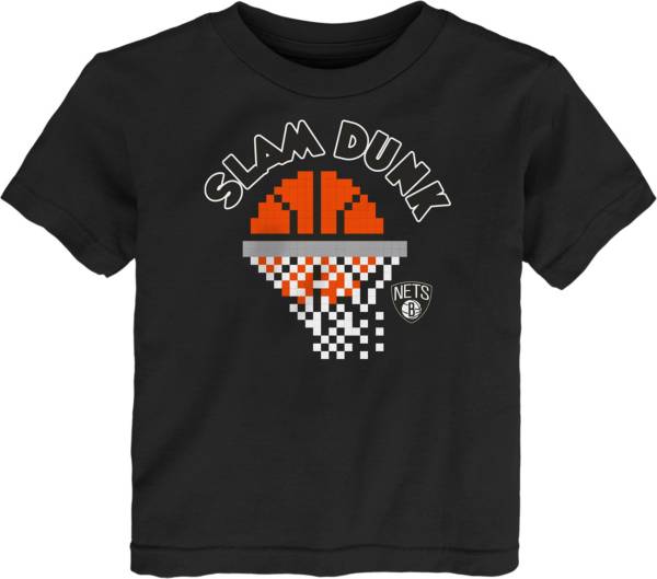 Outerstuff Toddler Brooklyn Nets Black Pixel Dunk T-Shirt product image