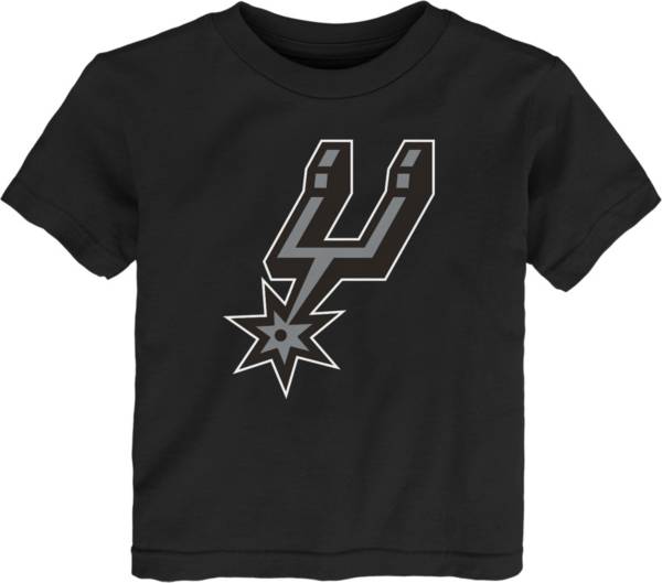 Outerstuff Toddler San Antonio Spurs Black Logo T-Shirt