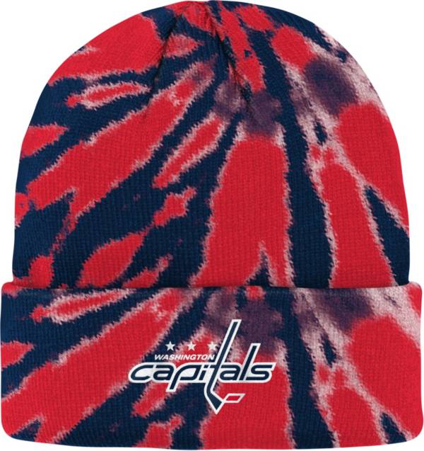 NHL Washington Capitals Tie-Dye Knit Beanie