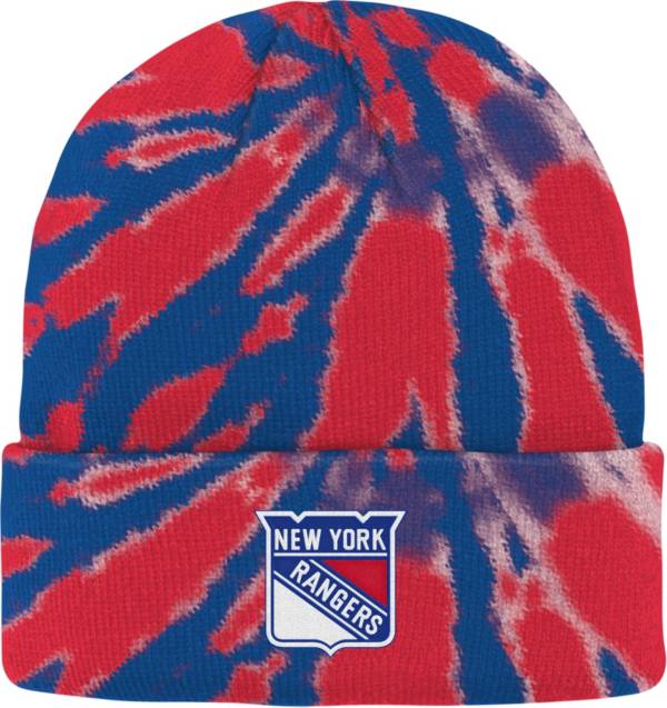 NHL New York Rangers Tie-Dye Knit Beanie