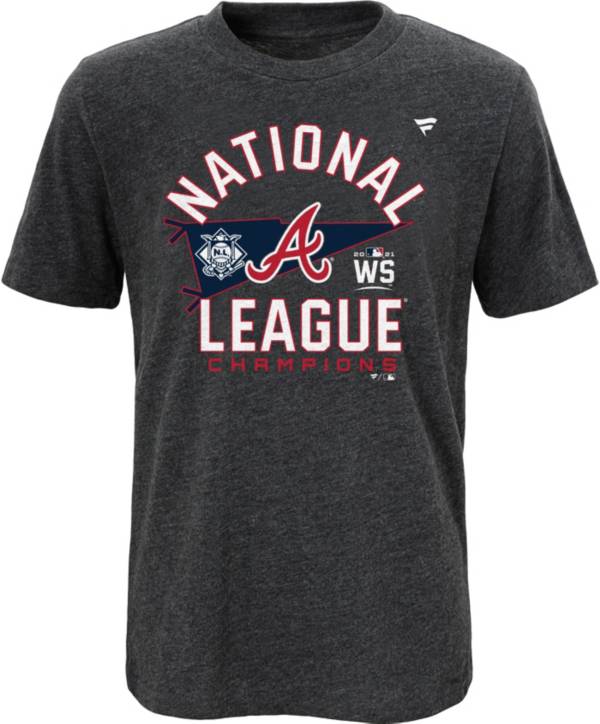 MLB Youth 2021 National League Champions Atlanta Braves Locker Room T-Shirt