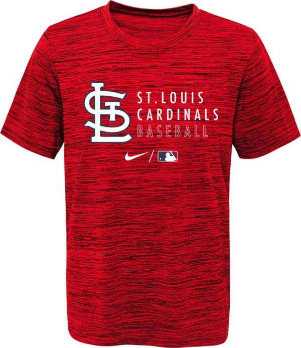 Outerstuff Youth St. Louis Cardinals Velocity Red Practice T-Shirt