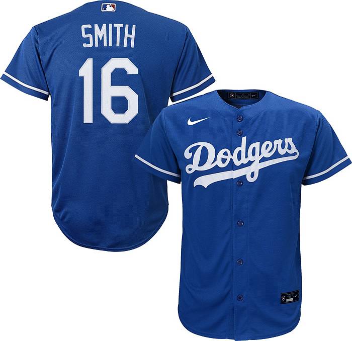 Nike Youth Los Angeles Dodgers Will Smith #16 Blue T-Shirt