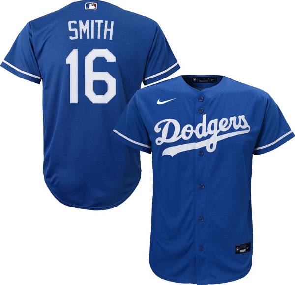 Nike Youth Los Angeles Dodgers Will Smith 16 Royal Replica Jersey