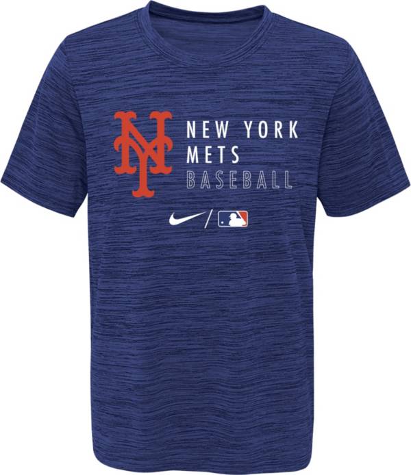 Outerstuff Youth New York Mets Velocity Blue Practice T-Shirt