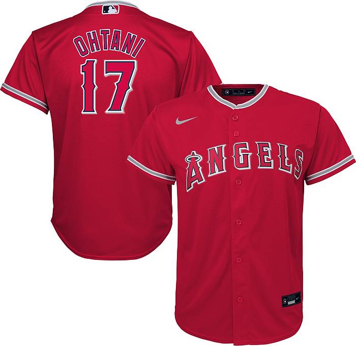 Nike Youth Los Angeles Angels Shohei Ohtani #17 Navy T-Shirt