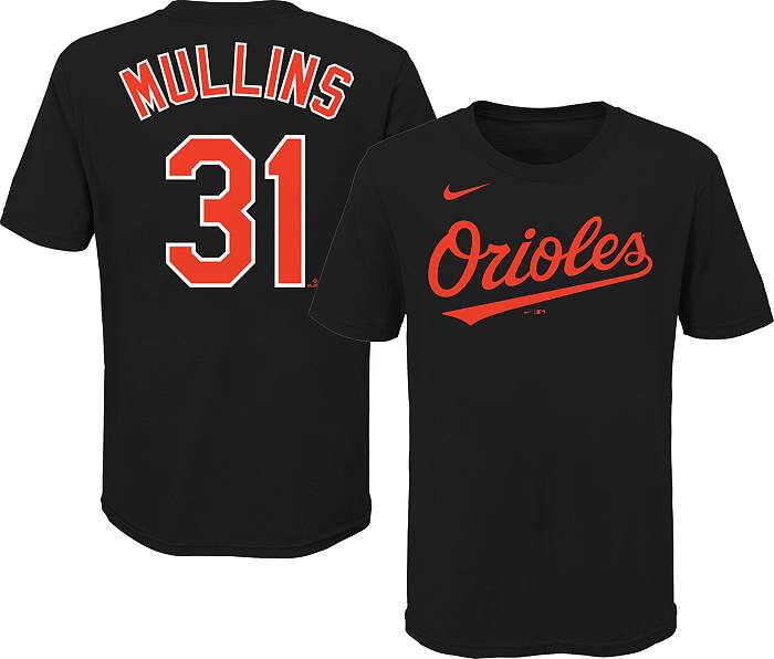 Youth Cedric Mullins Black Baltimore Orioles Player Logo Jersey