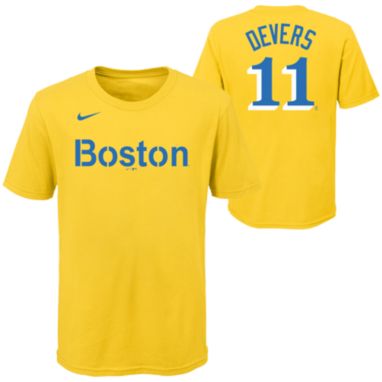 sorry, Nike Youth Boston Red Sox Rafael Devers #11 Yellow T-Shirt is currently out of stock